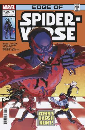 EDGE OF SPIDER-VERSE #2 PETE WOODS HOMAGE VAR