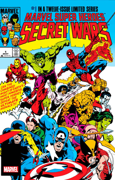 MSH SECRET WARS #1 FOIL FACSIMILE EDITION