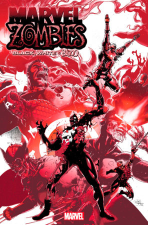 MARVEL ZOMBIES BLACK WHITE BLOOD #1 CARLOS MAGNO HOMAGE VAR