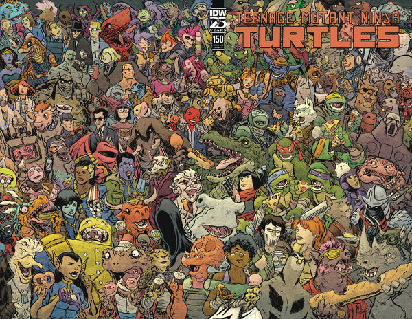 TEENAGE MUTANT NINJA TURTLES TMNT ONGOING #150 CVR D LONERGAN