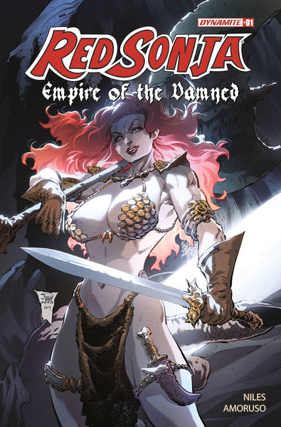 RED SONJA EMPIRE DAMNED #1 CVR L INCV TAN FOIL