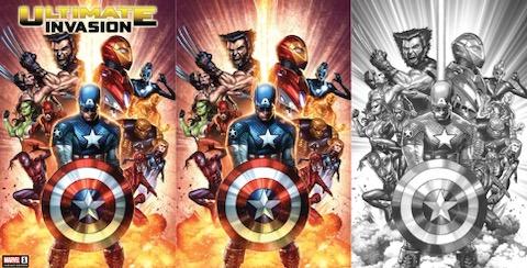 INVASION #1 MICO SUAYAN EXCLUSIVE 3 PACK