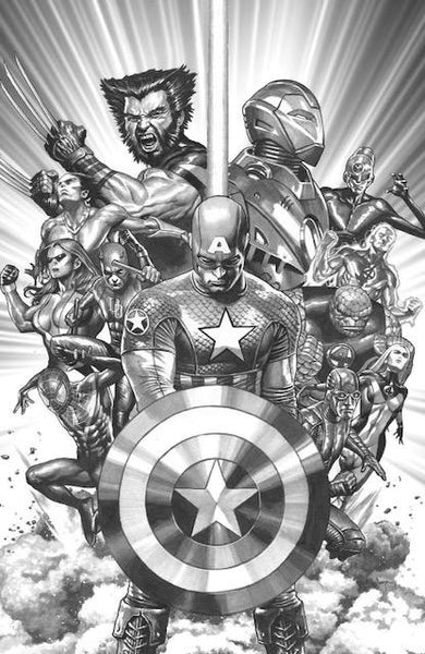 ULTIMATE INVASION #1 MICO SUAYAN VIRGIN SKETCH EXCLUSIVE