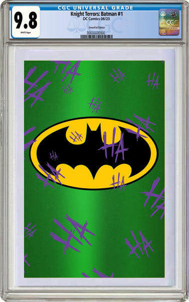 KNIGHT TERRORS BATMAN #1 HAHA FOIL CGC EXCLUSIVE