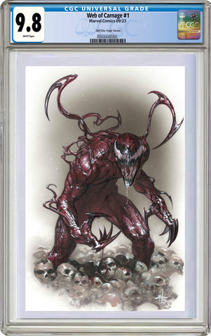 WEB OF CARNAGE #1 DELL OTTO CGC VIRGIN EXCLUSIVE