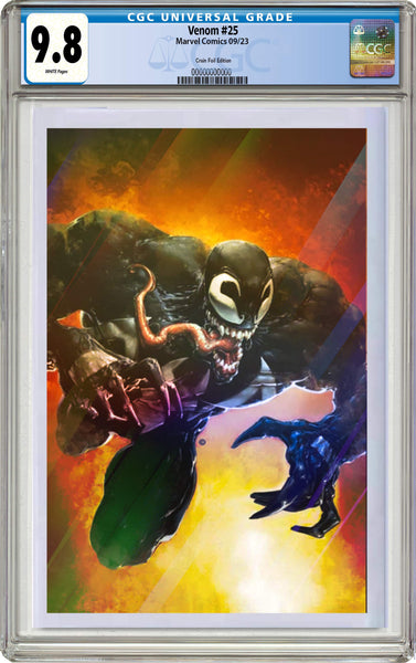 VENOM #25 CLAYTON CRAIN CGC FOIL VIRGIN EXCLUSIVE