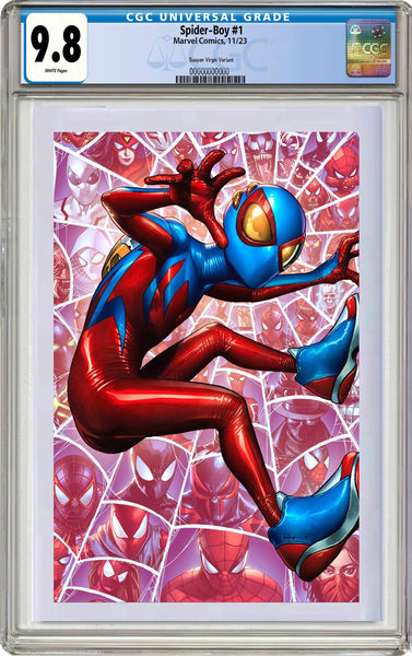 SPIDER-BOY #1 MICO SUAYAN CGC VIRGIN EXCLUSIVE