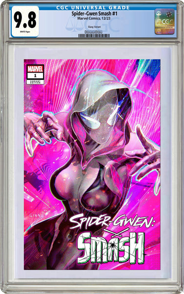 SPIDER-GWEN SMASH #1 CGC JOHN GIANG EXCLUSIVE