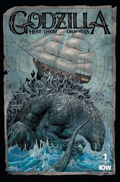 GODZILLA HERE THERE BE DRAGONS #1 CVR B KIRKHAM