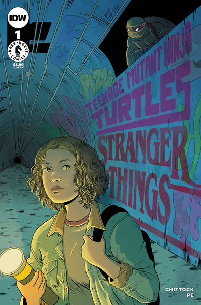 TMNT X STRANGER THINGS #1 CVR C WOODALL