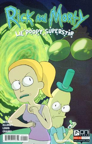 RICK & MORTY LIL POOPY SUPERSTAR 1 (OF 5) COVER A 1st PRINT