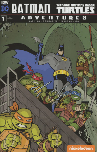 BATMAN TMNT ADVENTURES #1 25 COPY INCVLIMIT 1