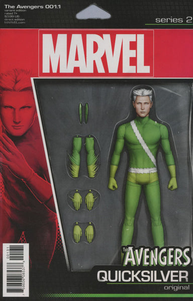 AVENGERS VOL 6 #1.1 COVER VARIANT B CHRISTOPHER ACTION FIGURE