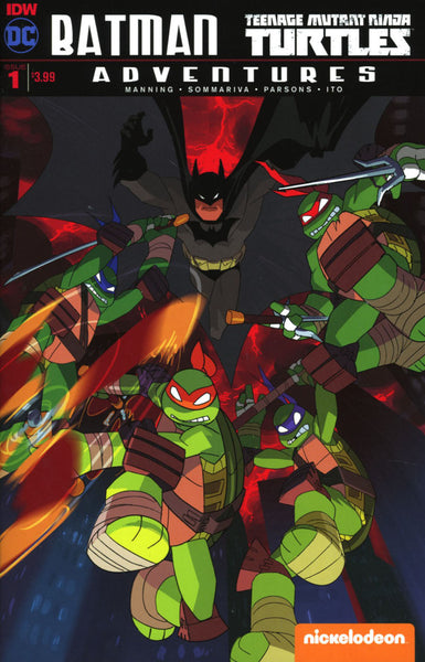 BATMAN TMNT ADVENTURES #1 (OF 6) 2ND PTG