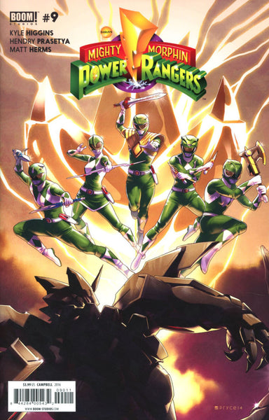 MIGHTY MORPHIN POWER RANGERS #9 MAIN CVR