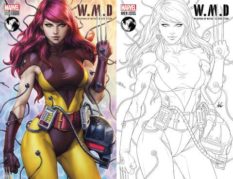 WEAPONS OF MUTANT DESTRUCTION #1 UNKNOWN MARY JANE EXCLUSIVE ARTGERM 2 PACK
