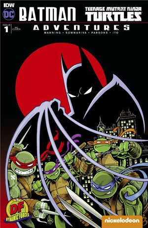 BATMAN TMNT ADVENTURES #1 DF DYNAMIC FORCES VARIANT