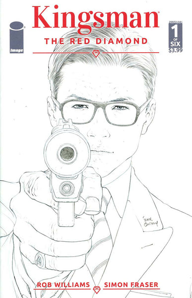 KINGSMAN RED DIAMOND #1 (OF 6) CVR B FRASER INK VAR