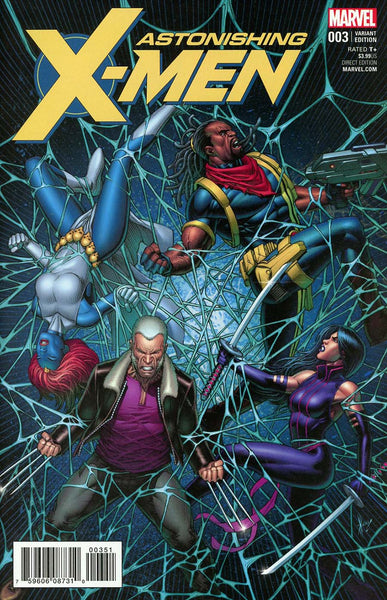 ASTONISHING X-MEN #3 KEOWN VAR