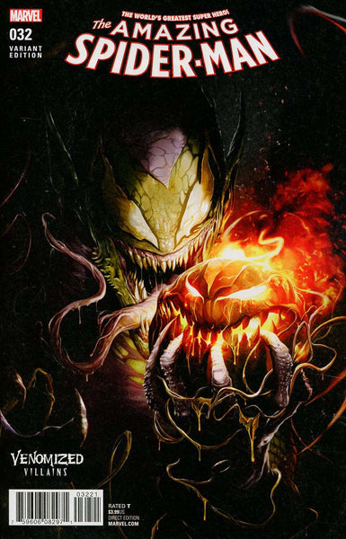 AMAZING SPIDER-MAN #32 VENOMIZED GREEN GOBLIN VAR