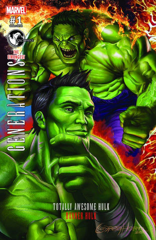 GENERATIONS BANNER HULK & TOTALLY AWESOME HULK #1 UNKNOWN GREG HORN