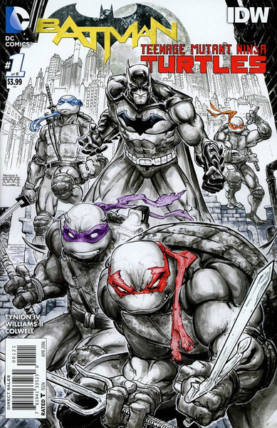 BATMAN TEENAGE MUTANT NINJA TURTLES #1 (OF 6)  2ND