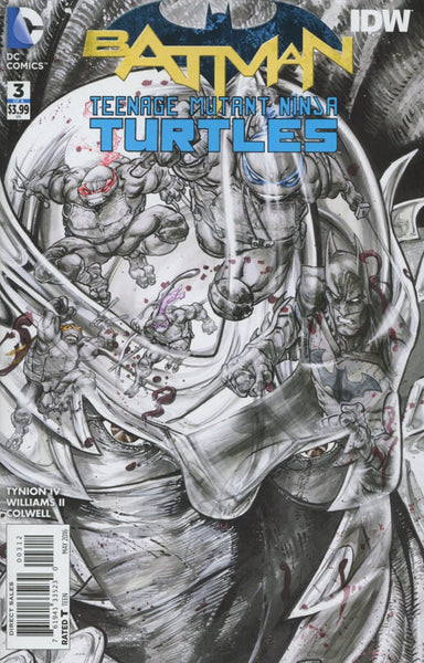 BATMAN TEENAGE MUTANT NINJA TURTLES #3 (OF 6) 2ND