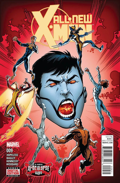 ALL NEW X-MEN VOL 2 #9 1st PRINT COVER