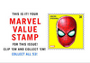 MARVEL VALUE STAMPS 15 PACK