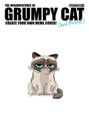 Grumpy Cat #1 Cover G Variant Create Your Own Meme Cover
