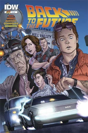 BACK TO THE FUTURE #1 (OF 5) CVR A