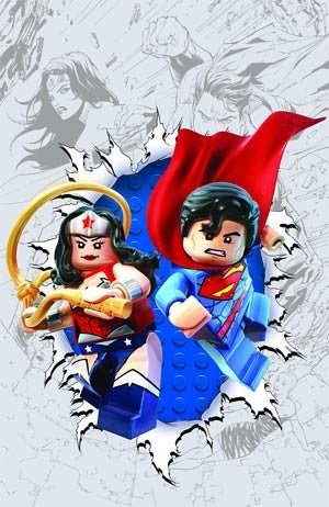 Superman Wonder Woman #13 Cover B Lego Variant