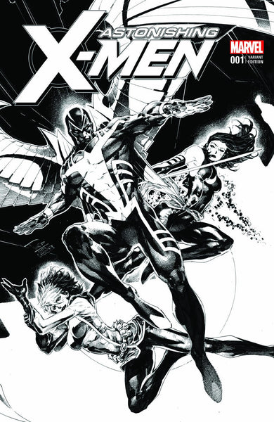 ASTONISHING X-MEN #1 PHILIP TAN KRS "UNCANNY" B&W EXCLUSIVE