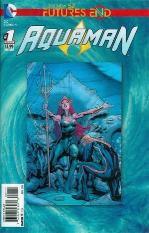 Aquaman Futures End #1 Cover A 3D Motion Cover