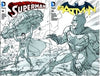 BATMAN #50 / SUPERMAN #50 MADNESS B&W CONNECTING VARIANT SET
