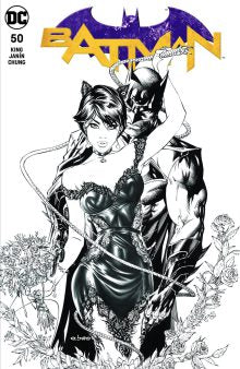 BATMAN #50 ERIC BASALUDA B&W EXCLUSIVE