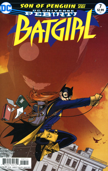 BATGIRL VOL 5 #7 COVER  1st PRINT