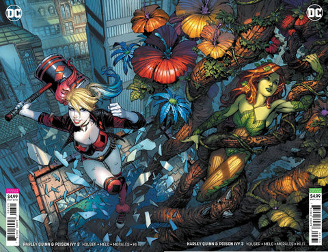 HARLEY QUINN & POISON IVY #3 (OF 6) DAVID FINCH CONNECTING SET CARD STOCK IVY VAR ED