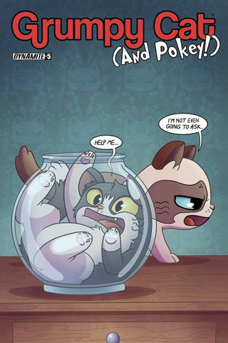 GRUMPY CAT & POKEY #5 1ST PRINT AGNES GRABOWSKA COVER