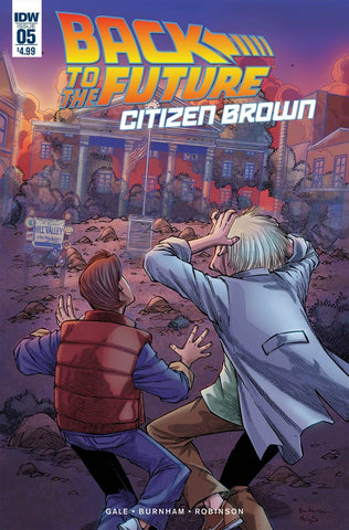 BACK TO THE FUTURE CITIZEN BROWN #5 (of 5) 1ST PRINT