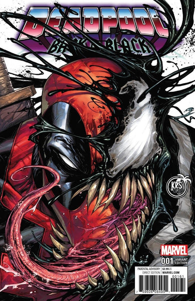 DEADPOOL BACK IN BLACK #1 KRS COLOR EXCLUSIVE VARIANT
