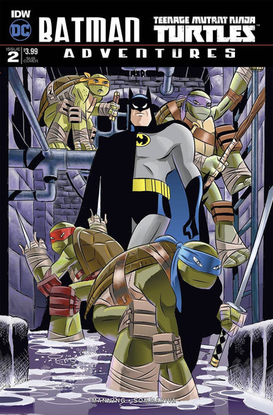 BATMAN TMNT ADVENTURES #2 SUB VARIANT A