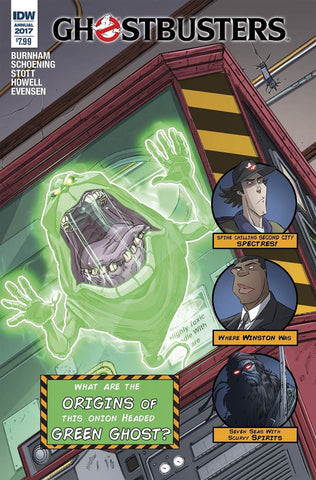 GHOSTBUSTERS ANNUAL 2017 MAIN COVER