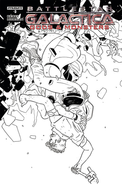 BATTLESTAR GALACTICA GODS & MONSTERS #3 COVER C SKETCH VARIANT