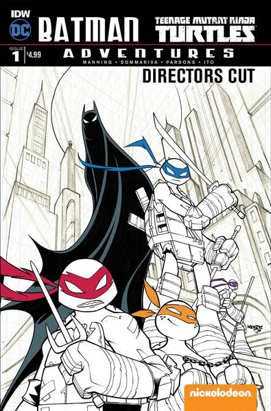 BATMAN TMNT ADVENTURES #1 DIRECTORS CUT VARIANT