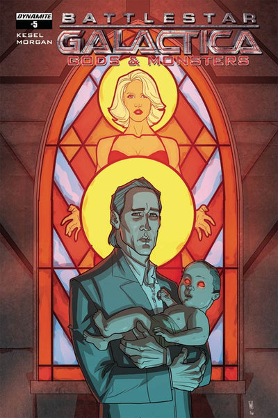 BATTLESTAR GALACTICA GODS & MONSTERS #5 CVR B WOODS VARIANT