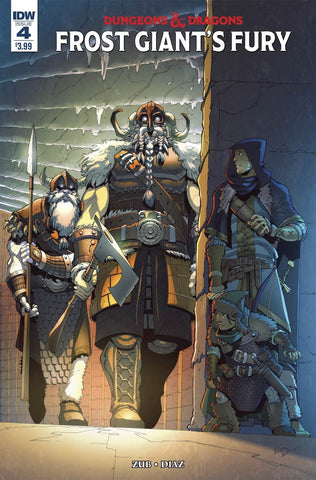 DUNGEONS & DRAGONS FROST GIANTS FURY #4 MAIN COVER