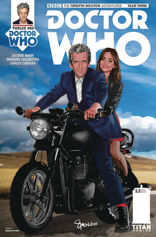 DOCTOR WHO 12TH YEAR THREE #3 CVR C MYERS VARIANT