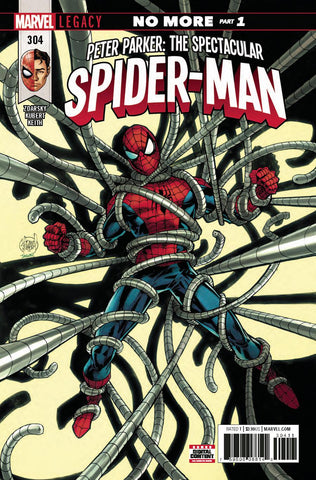 PETER PARKER SPECTACULAR SPIDER-MAN #304 LEG