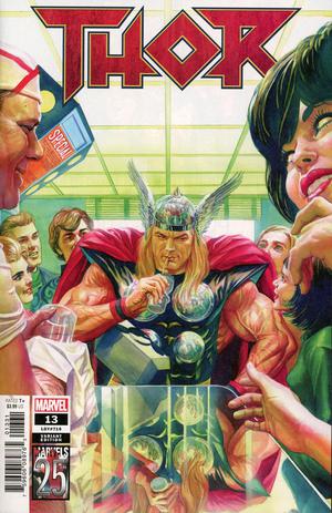 THOR #13 ALEX ROSS MARVELS 25TH VAR